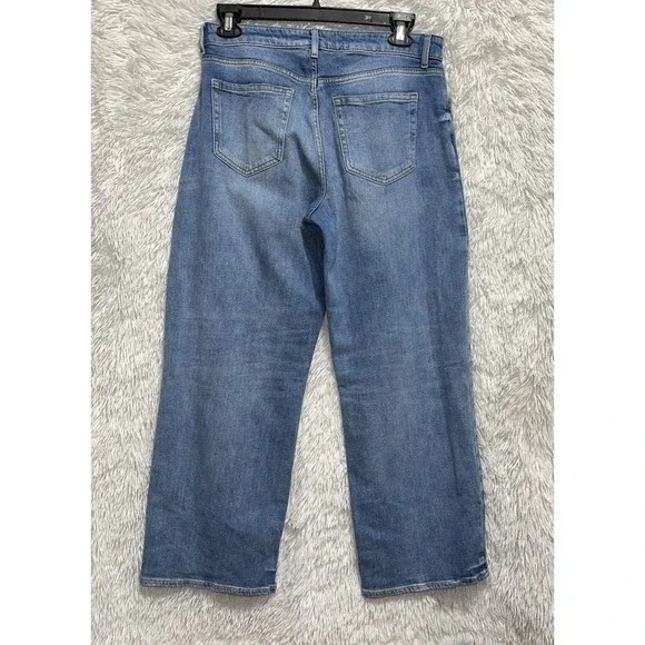 Trendy Light Blue Denim Jeans - Picture 2 of 5